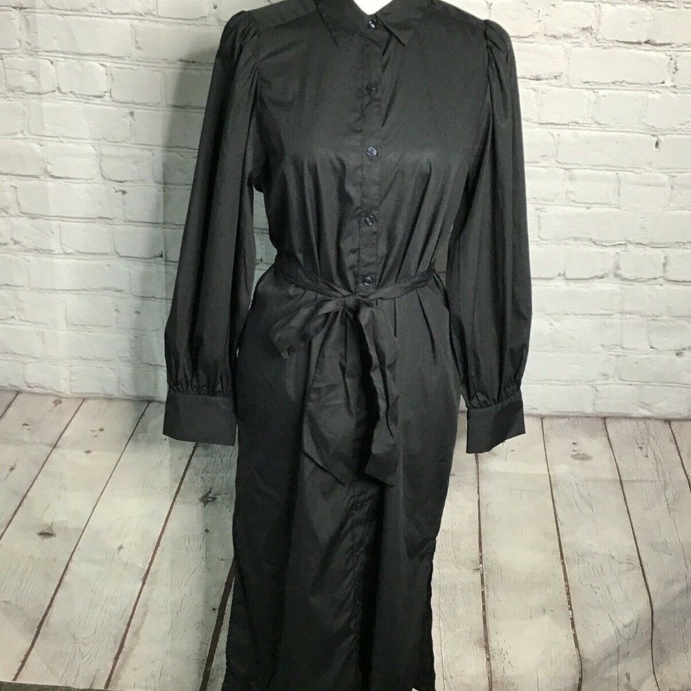 A New Day Women's Long Sleeve High Cuff Shirtdress